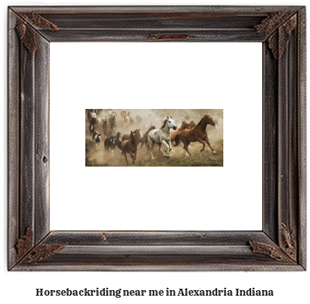 horseback riding near me in Alexandria, Indiana